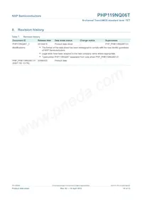 PHP119NQ06T Datasheet Page 10
