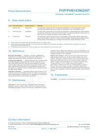 PHP143NQ04T Datasheet Page 12