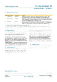 PHP152NQ03LTA Datasheet Page 12