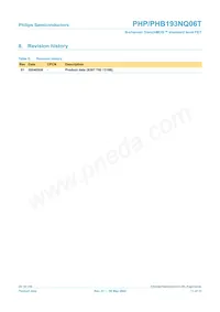 PHP193NQ06T Datasheet Page 11
