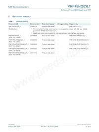PHP78NQ03LT Datasheet Page 11