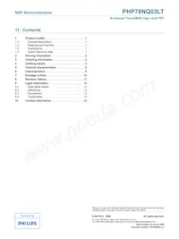 PHP78NQ03LT Datasheet Pagina 13