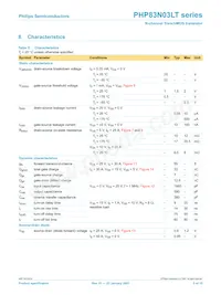 PHP83N03LT Datasheet Page 5