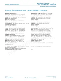 PHP83N03LT Datasheet Page 14