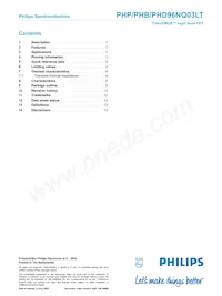 PHP96NQ03LT Datasheet Page 14