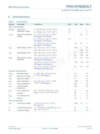 PHU101NQ03LT Datasheet Page 6