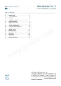 PHU66NQ03LT Datasheet Pagina 13