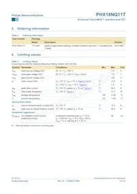 PHX18NQ11T Datasheet Page 2