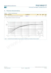 PHX18NQ11T Datasheet Page 4