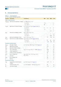 PHX18NQ11T Datasheet Page 5