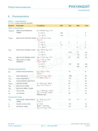 PHX18NQ20T Datasheet Page 5