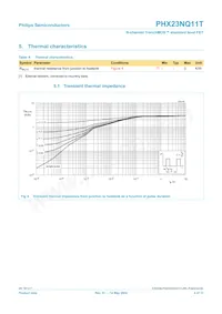 PHX23NQ11T Datasheet Page 4