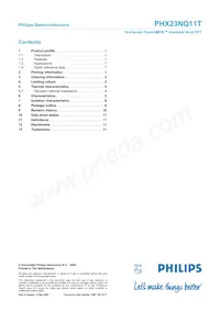 PHX23NQ11T Datasheet Page 12