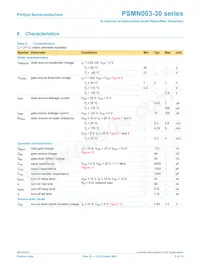 PSMN003-30B Datasheet Page 5