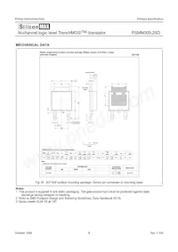 PSMN005-25D Datasheet Page 8