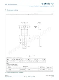 PSMN008-75P Datasheet Page 10
