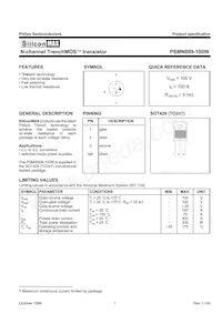 PSMN009-100W Datasheet Cover
