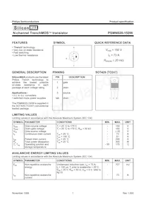 PSMN020-150W Datenblatt Cover