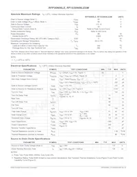 RFP30N06LE Datasheet Page 2