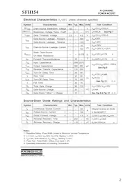 SFH154 Datasheet Page 2
