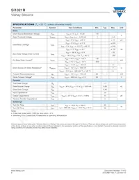 SI1021R-T1-E3 Datasheet Page 2