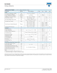 SI1050X-T1-E3 Datasheet Page 2
