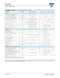 SI1070X-T1-E3 Datasheet Page 2