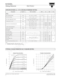 SI1303EDL-T1-E3 Datasheet Page 2