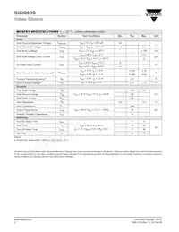 SI2308DS-T1-E3 Datasheet Page 2