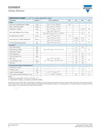 SI3458DV-T1-E3 Datasheet Page 2