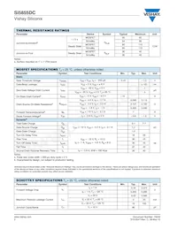 SI5855DC-T1-E3 Datasheet Page 2