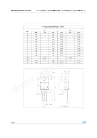 STB14NK50Z-1 Datenblatt Seite 12