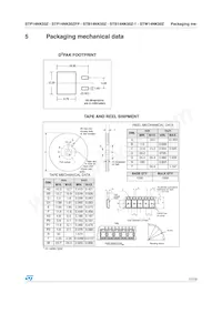 STB14NK50Z-1 Datasheet Page 17