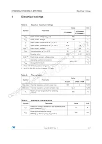 STD3NM60-1 Datasheet Page 3