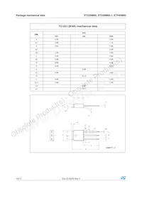 STD3NM60-1 Datasheet Page 14