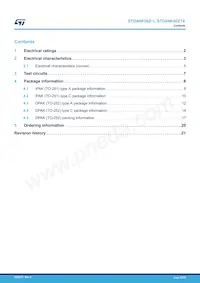 STD4NK50Z-1 Datasheet Page 22