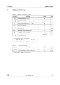 STD55N4F5 Datasheet Page 3
