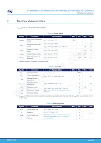 STD5NK50Z-1 Datasheet Page 3
