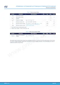 STD5NK50Z-1 Datasheet Page 4