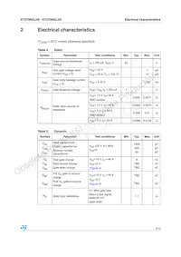 STD70N2LH5 Datasheet Page 3