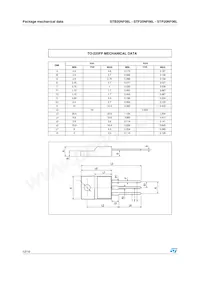 STF20NF06L數據表 頁面 12