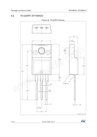 STF5N52U Datasheet Pagina 14