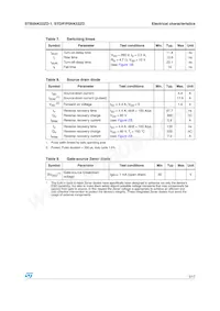 STF5NK52ZD Datasheet Page 5