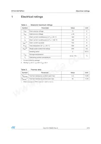 STH210N75F6-2 Datasheet Page 3