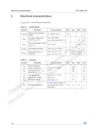 STL15N3LLH5 Datasheet Page 4