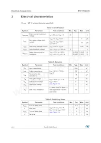 STL17N3LLH6 Datasheet Page 4