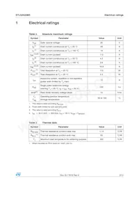 STL52N25M5 Datasheet Page 3