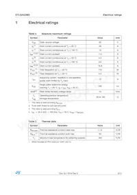 STL52N25M5 Datenblatt Seite 3