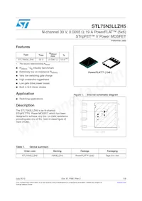 STL75N3LLZH5 Datasheet Cover