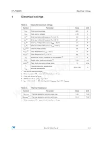 STL7NM60N Datasheet Pagina 3